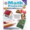 Mark Twain Math Projects Math Workbook, Grades 5-8+ Algebra, Fractions, Decimals, Geometry, Coordinate Puzzles, Math Manipulative Lessons, 5th Grade Math and Up, Classroom or Homeschool Curriculum